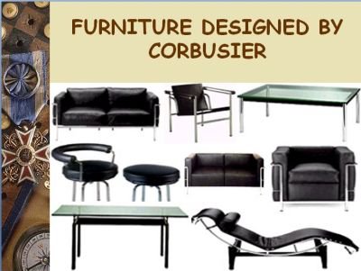 Furniture Design by Le Corbusier